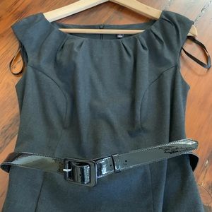 Jacob Grey Work Belted Dress